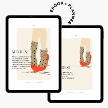 EBOOK Mindset + planner – Surmonter le syndrome de l’imposteur et développer un état d’esprit tourné vers le succès