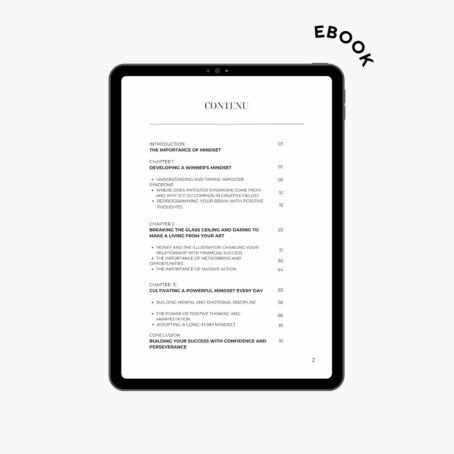 EBOOK Mindset + planner - Surmonter le syndrome de l’imposteur et développer un état d’esprit tourné vers le succès – Image 4