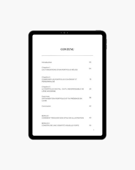 Guide Construire un Portfolio : Attirer, Optimiser et Se Démarquer en Illustration – Image 2