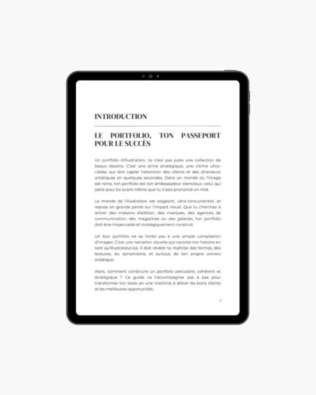 Guide Construire un Portfolio : Attirer, Optimiser et Se Démarquer en Illustration – Image 3