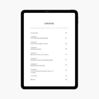 Guide Fixer ses Tarifs avec Confiance : Négociation et Compréhension des Commandes en Illustration
