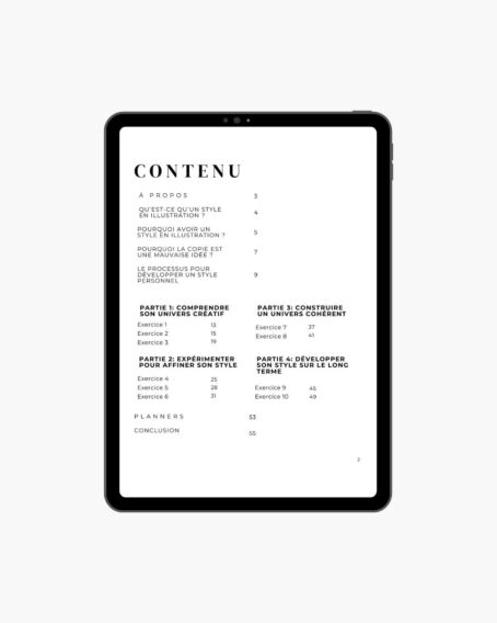 WORKBOOK - Exercices pour explorer, affiner et affirmer ton style en illustration. – Image 2